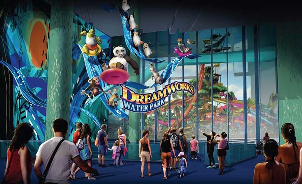 Dreamworks waterpark Triple Five american dream