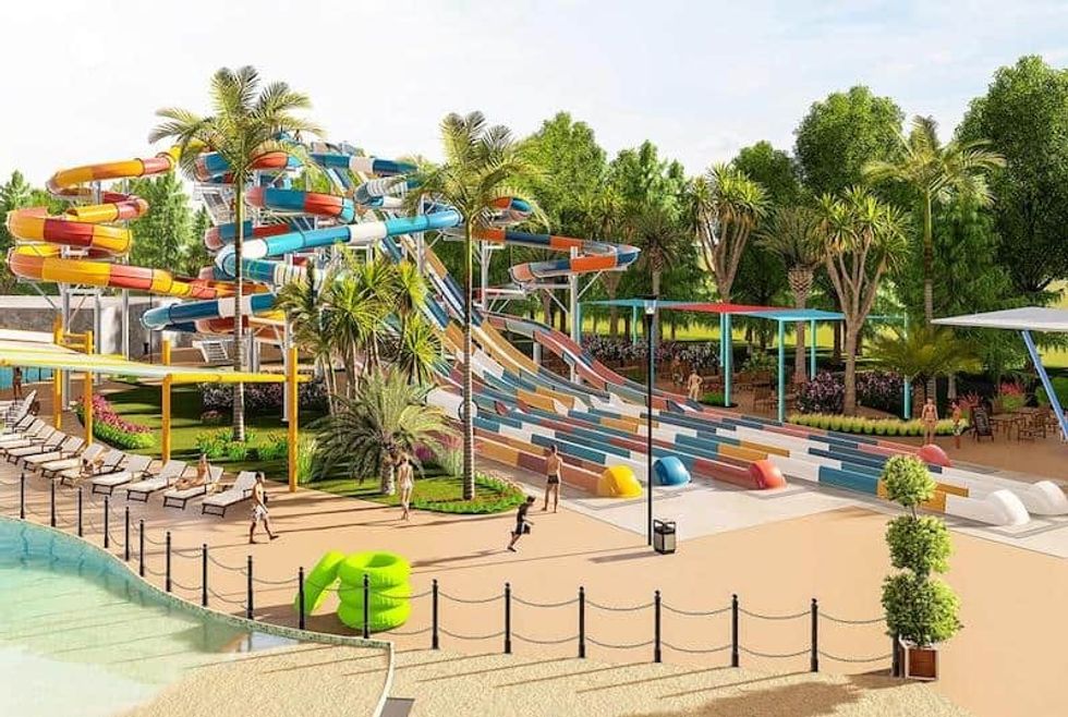 dreamworld slide complex