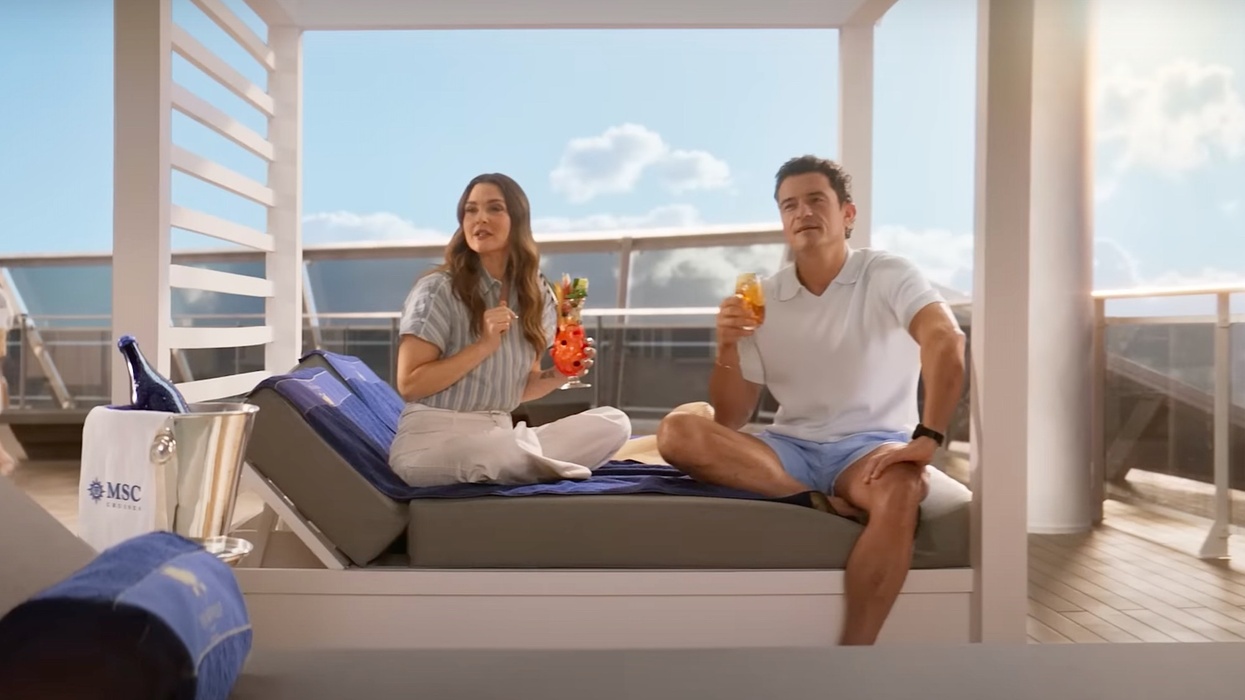 drew barrymore orlando bloom msc cruises