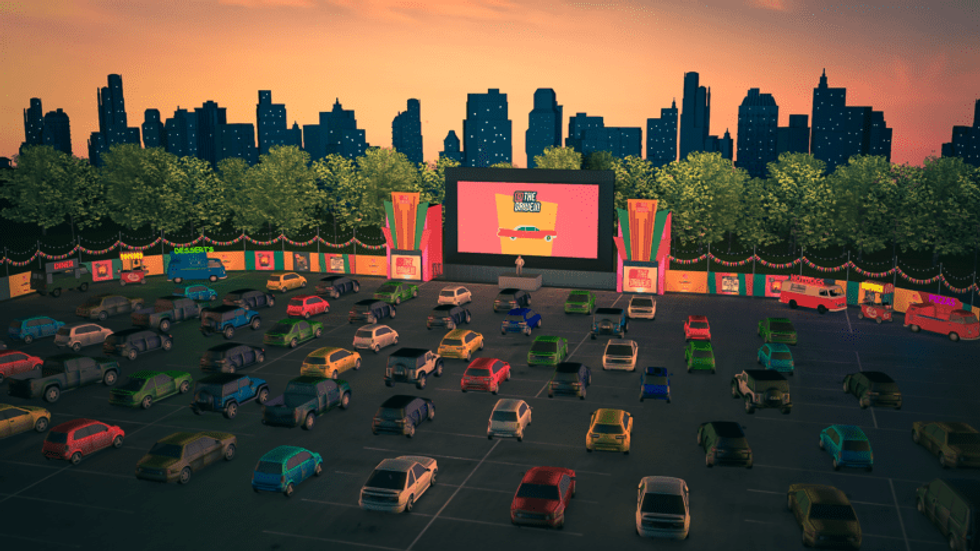 drive-in cinema