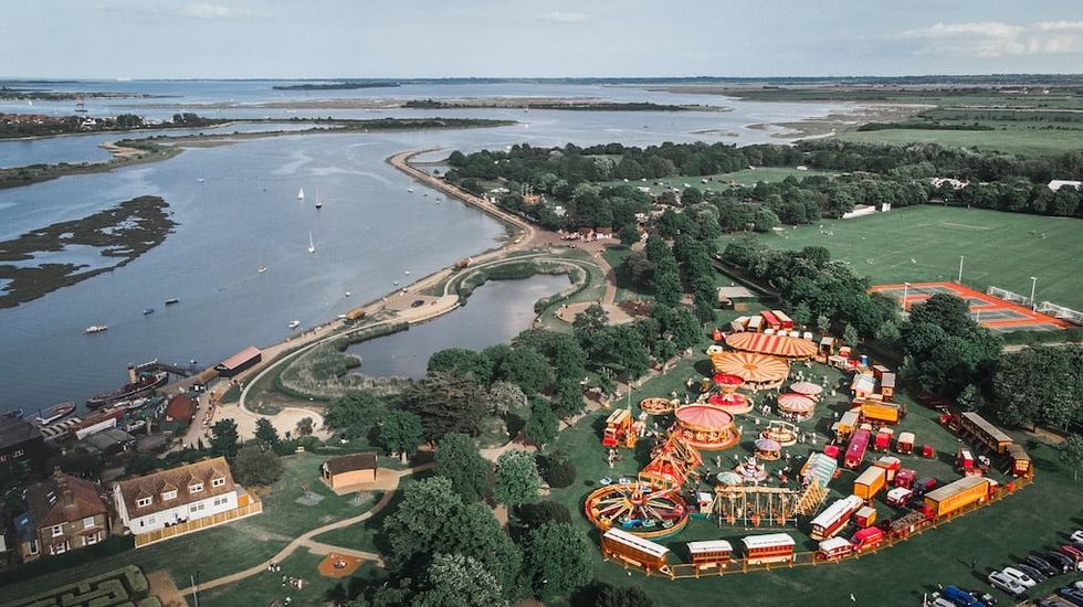 Drone Photo Carters Steam Fair