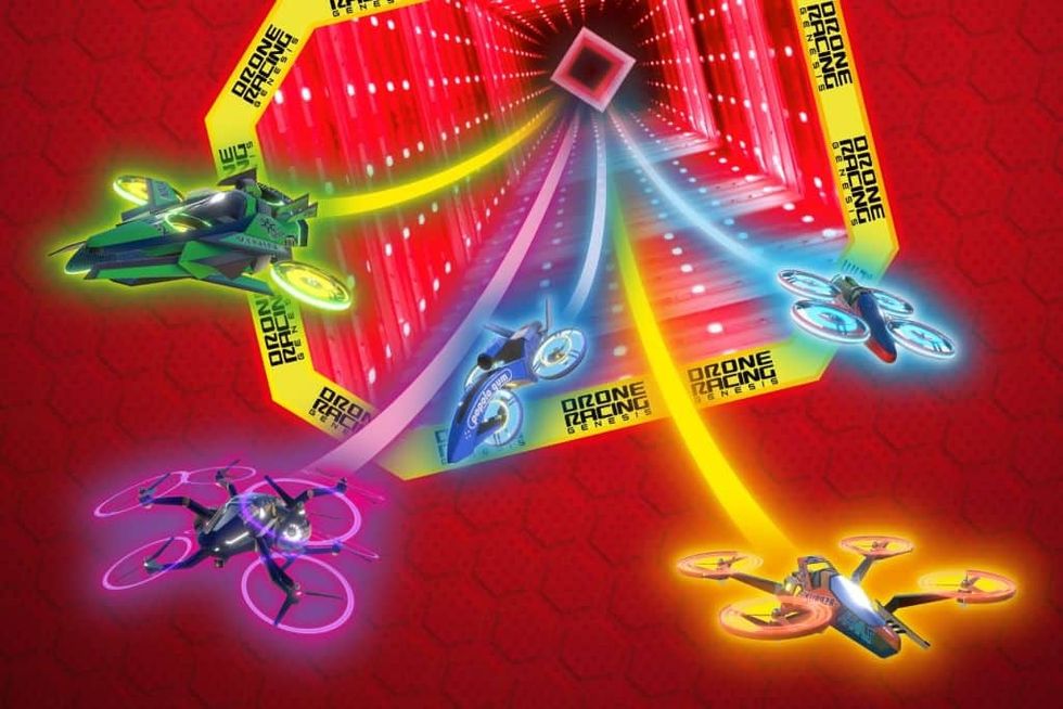 Drone Racing Genesis - 5 Slick Drones