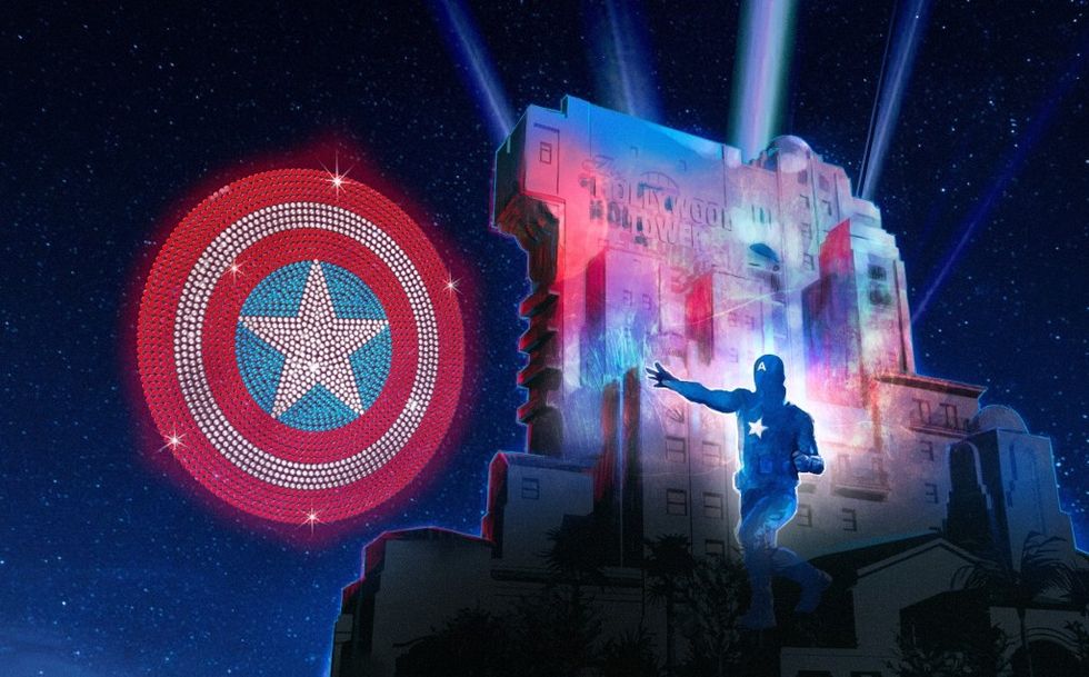 Dronisos Captain America Marvel Drone Show Disneyland Paris