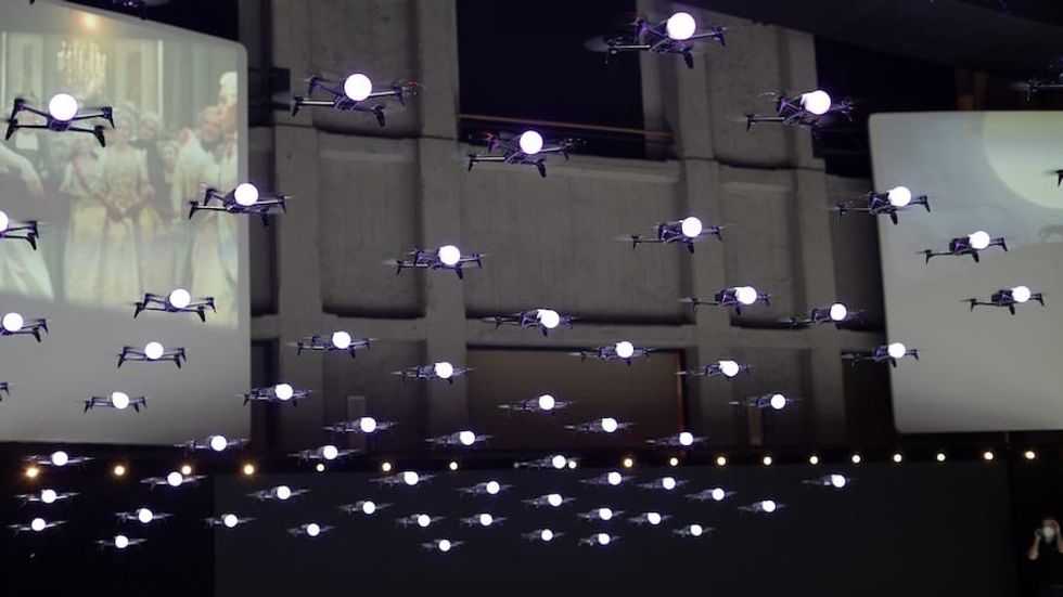 Dronisos drone show record