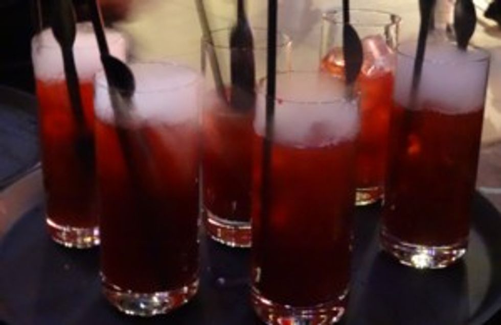 Dry ice cocktails at Warner Bros Harry Potter Studio Tour