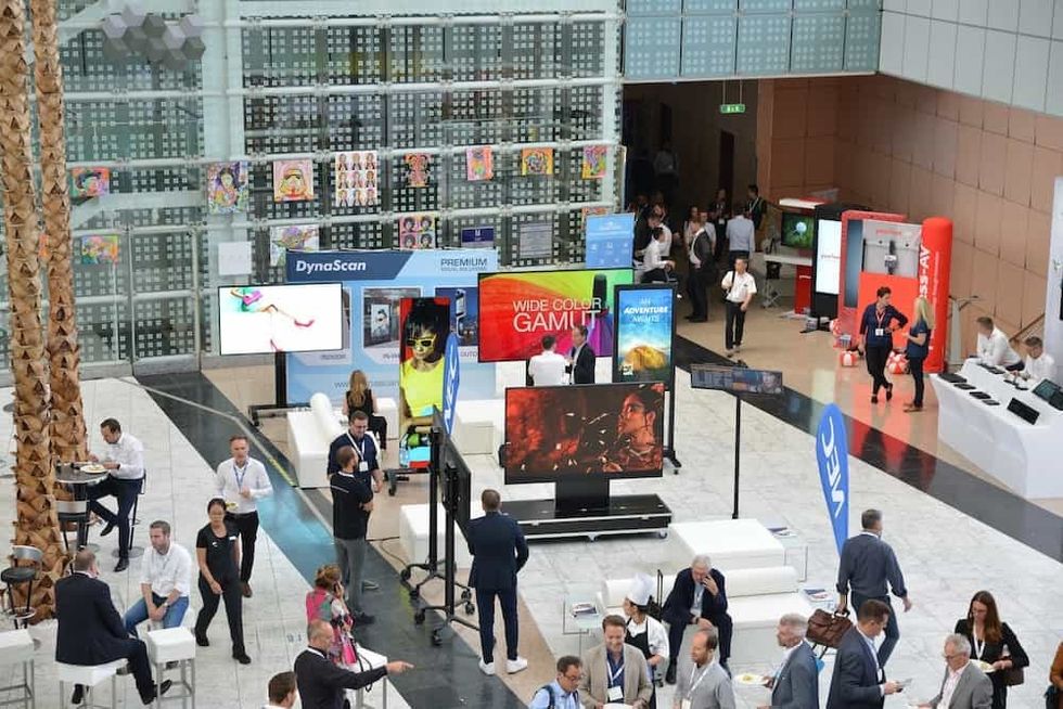 DSS Europe 2019 ISE trade show floor