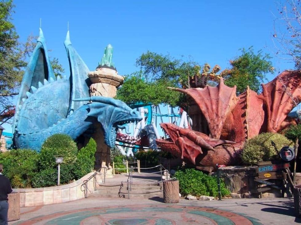 Dueling Dragons at Universal’s Islands of Adventure