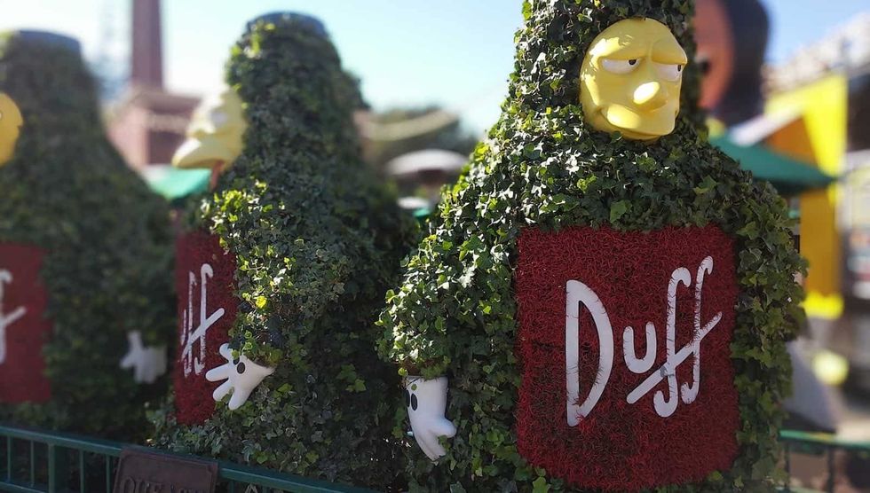 duff simpsons universal studios hollywood