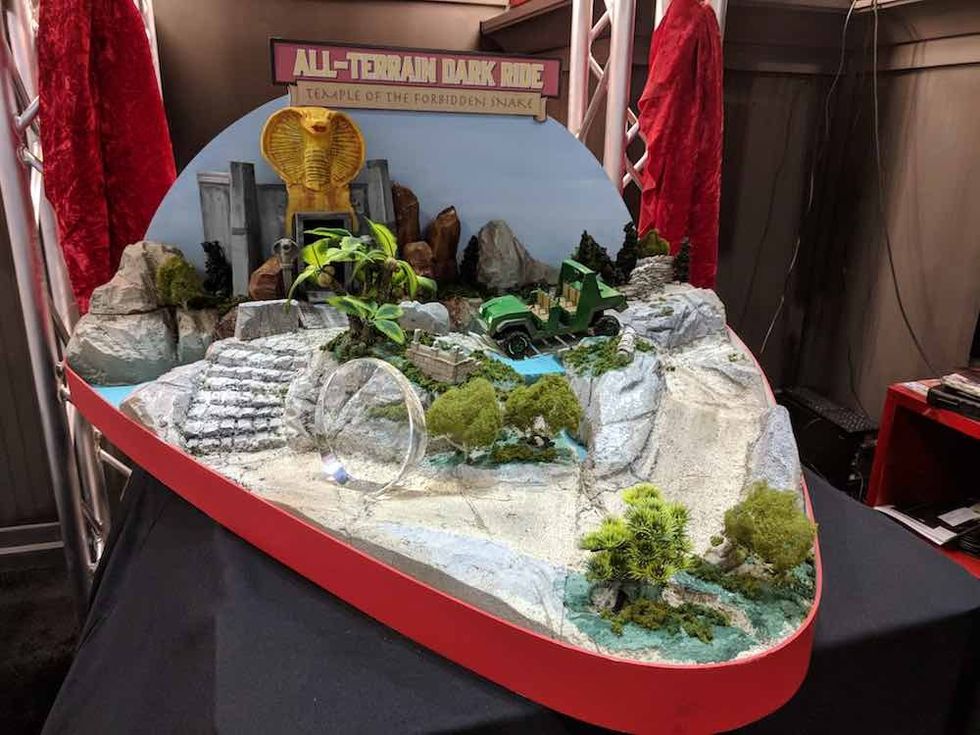 dynamic attractions all terrain dark ride model iae17