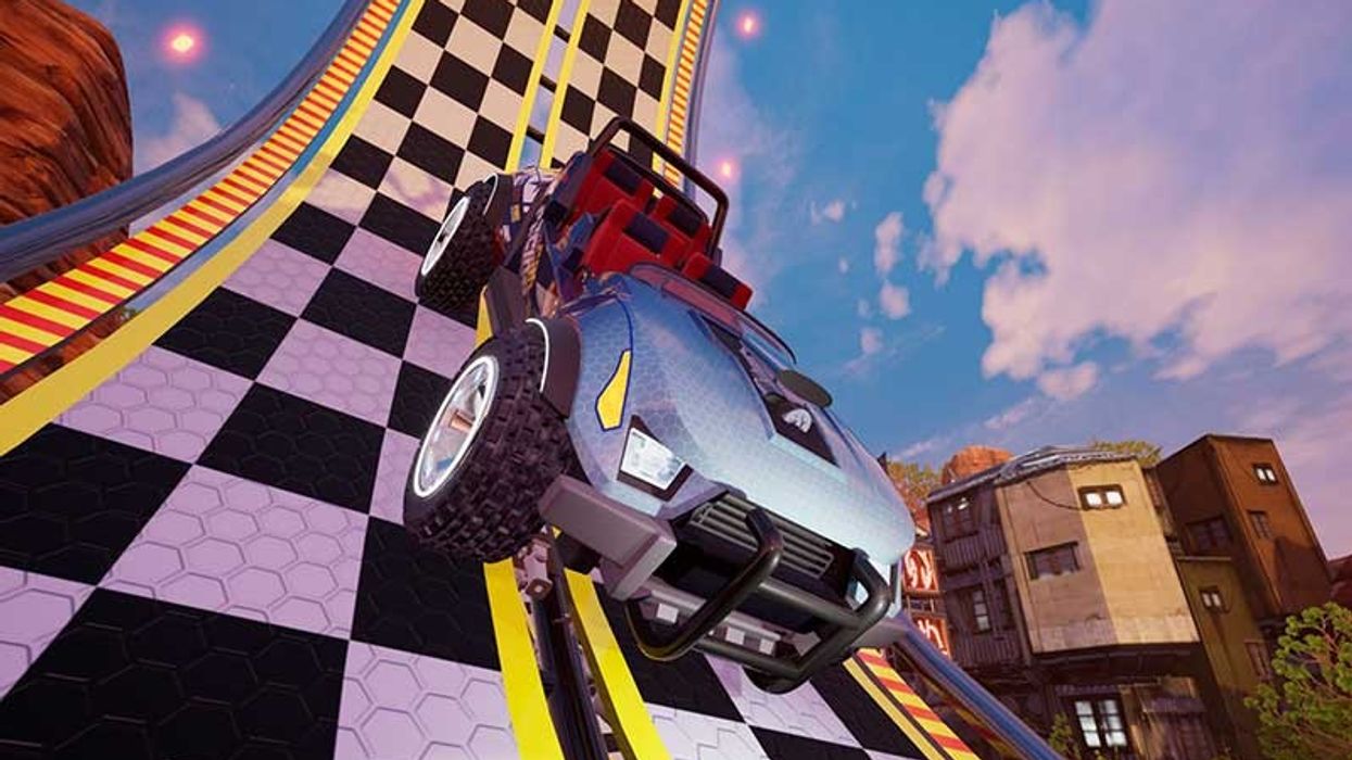 dynamic attractions dual power coaster