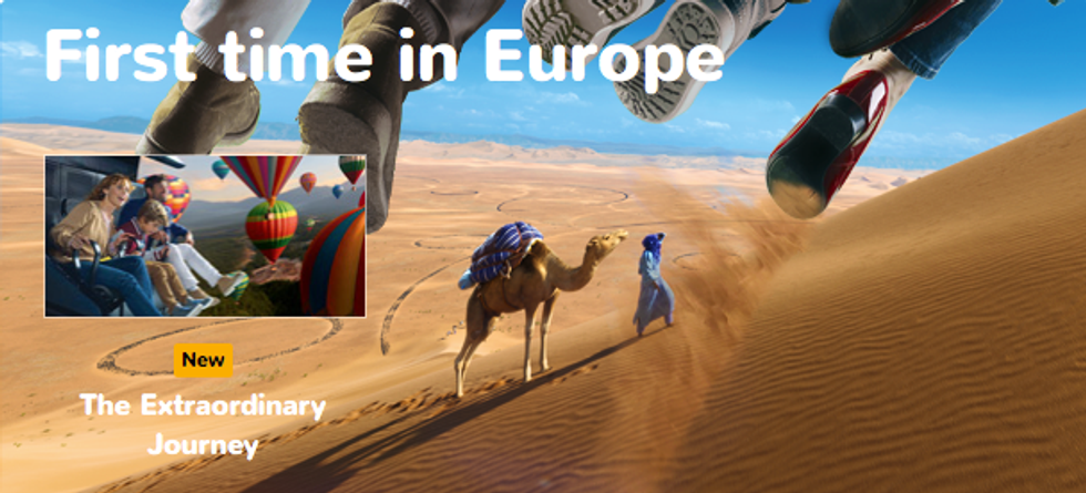 Dynamic Attractions’ World Beating Flying Theatre Opens Dec 17th at Futuroscope