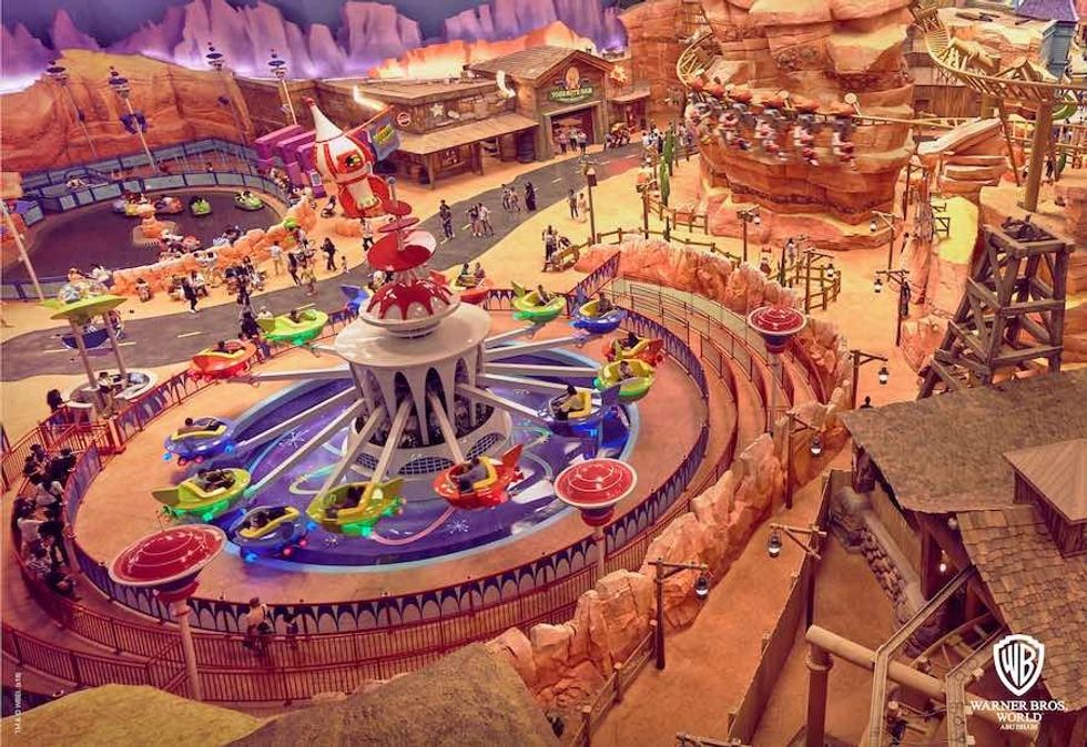 Dynamite Gulch at Warner Bros World Abu Dhabi