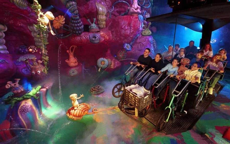 E.T. Adventure Universal Studios Florida; destroy to create