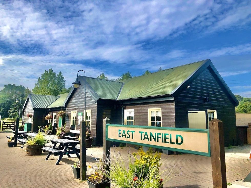 East Tanfield station