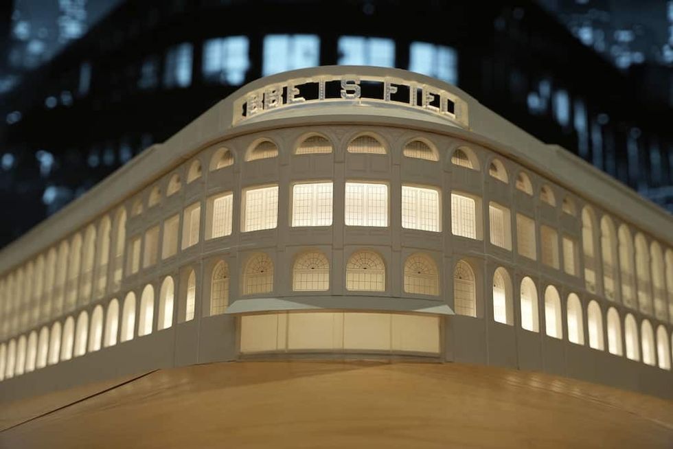 Ebbets Field model by Ideum_Jackie Robinson Museum