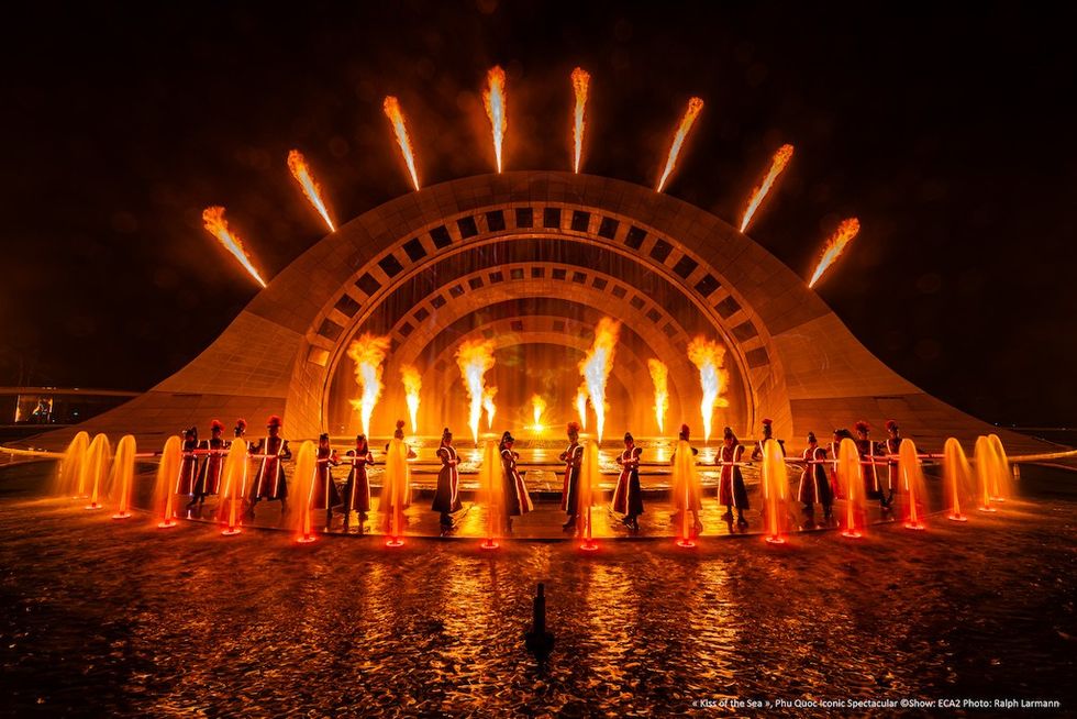 ECA2 Kiss of the Sea fire