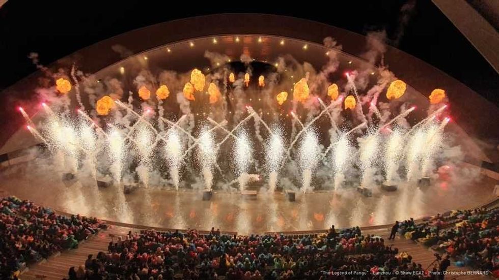 ECA2 The Legend of Pan Gu finale pyro effects