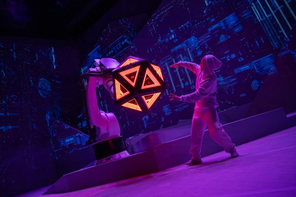 Eclipse at Futuroscope