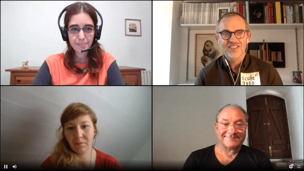 Ecsite online museum business models screenshot