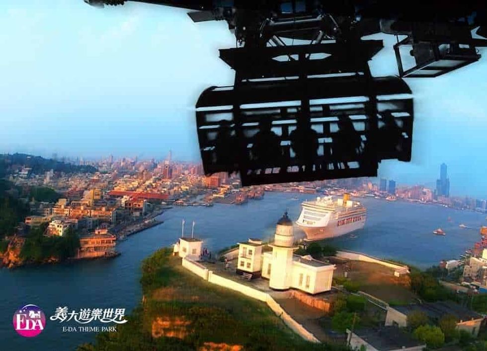 EDA World Flyover Taiwan Brogent Technologies Flying Theater