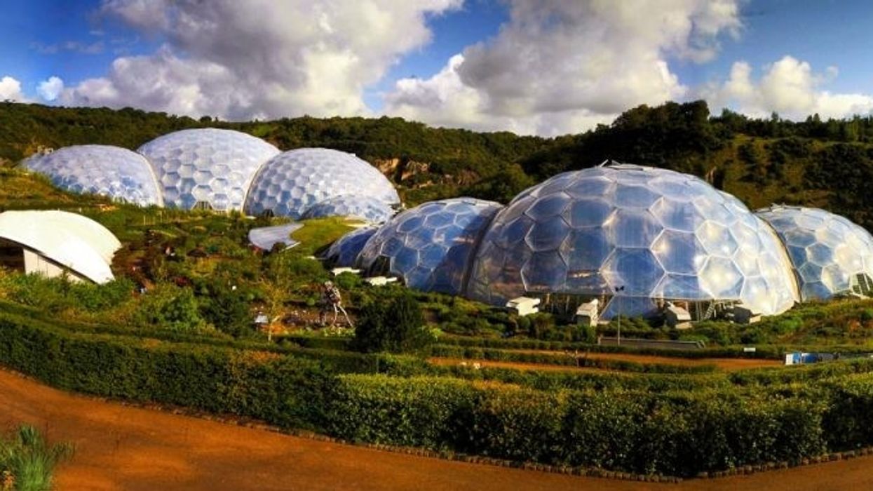 Eden Project domes in Cornwall