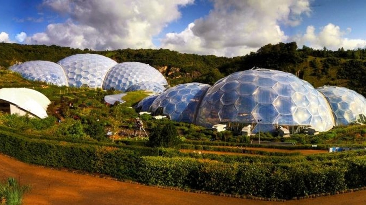 Eden Project domes in Cornwall