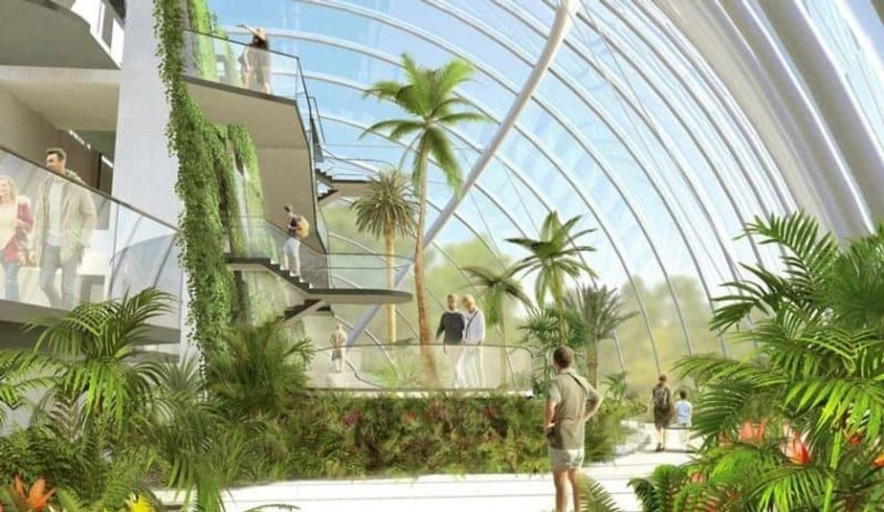 edinburgh biomes royal botanic garden