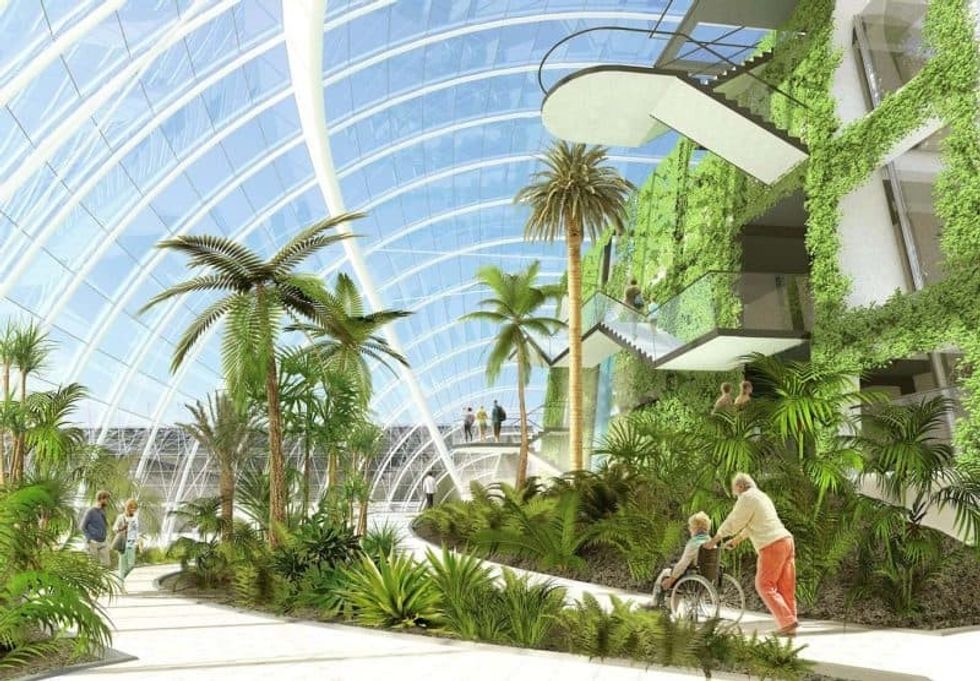 edinburgh biomes royal botanic garden