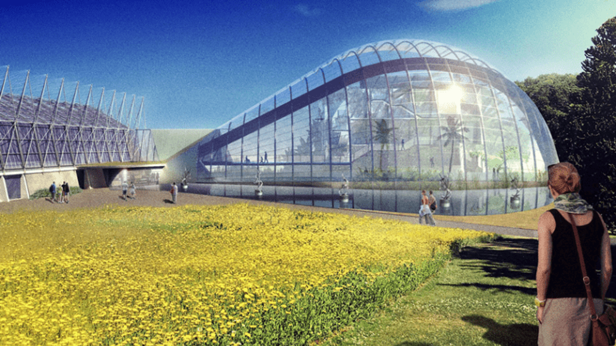 edinburgh biomes royal botanic garden