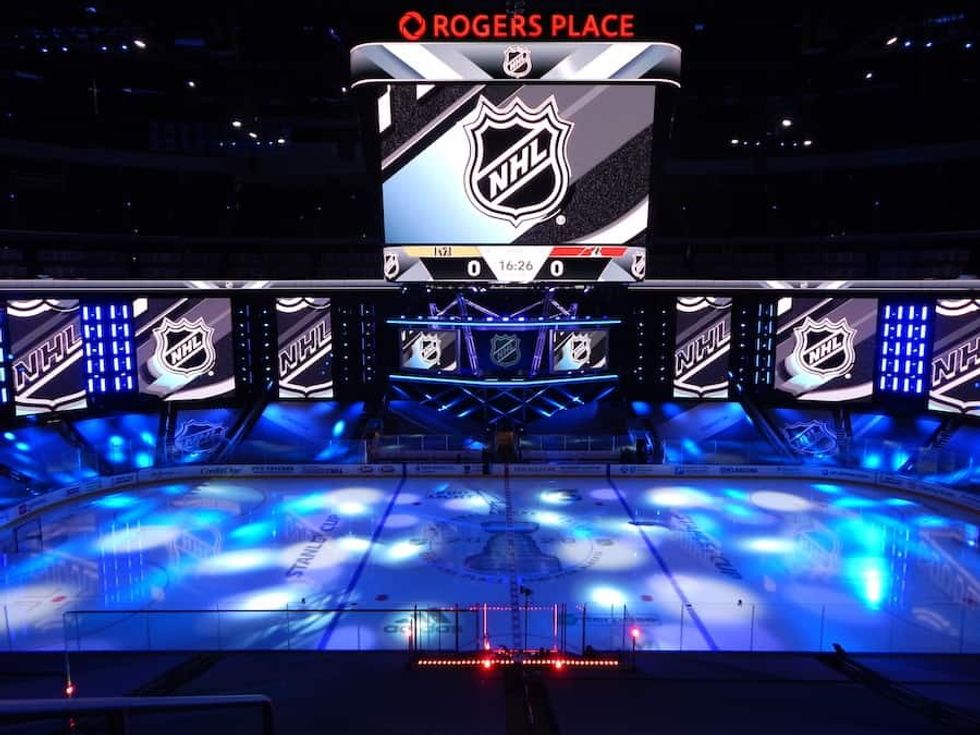 Edmonton ice hockey Lighting hotopp