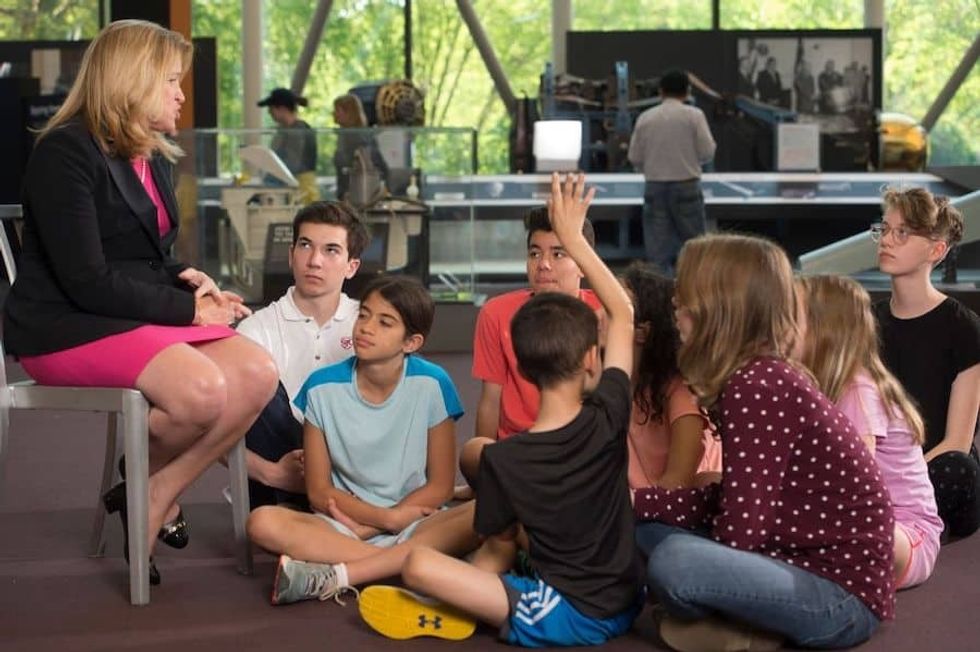 educational event at national air and space museum