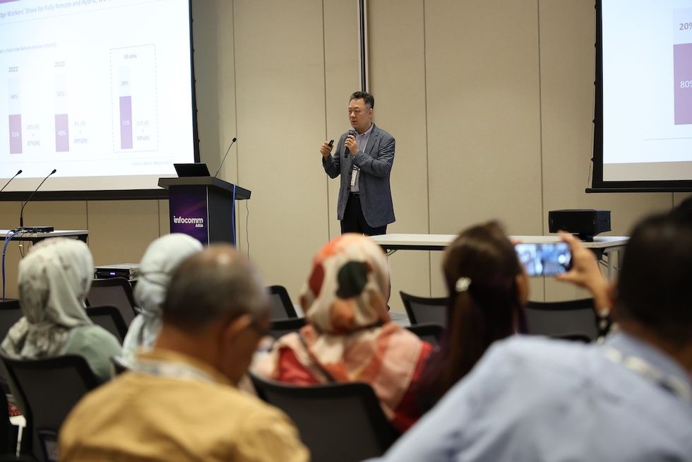 educational session at InfoComm Asia 2023