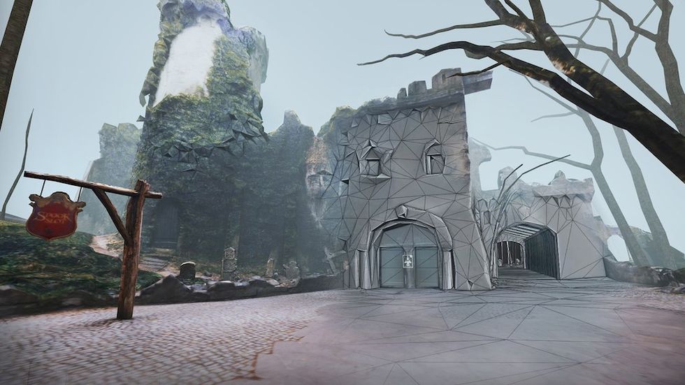 Efteling 3D-scan Spookslot