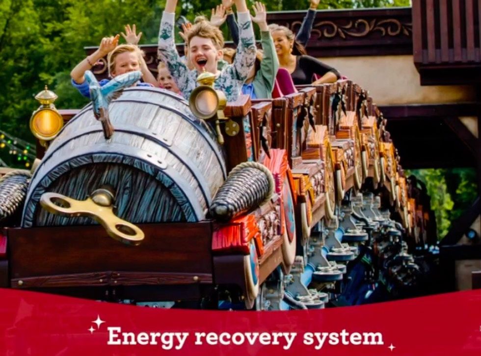 Efteling energy recovery system greenloop 2023