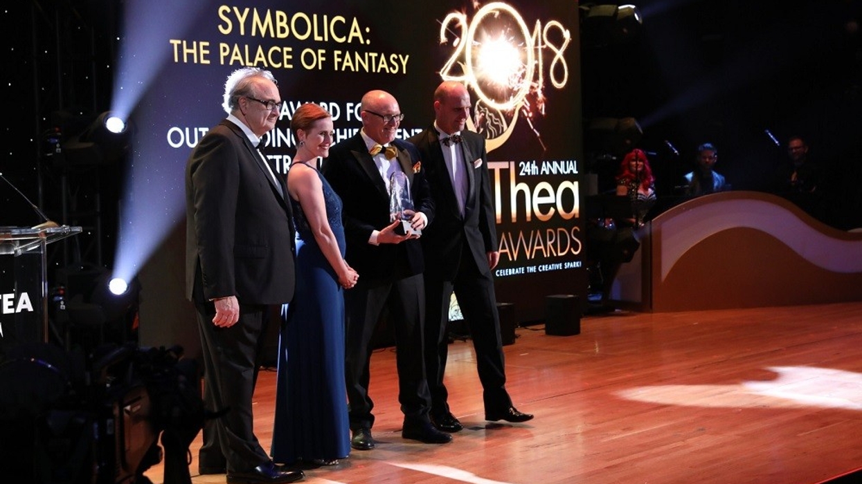 Efteling wins Themed Entertainment Assosiation TEA Thea award for Symbolica