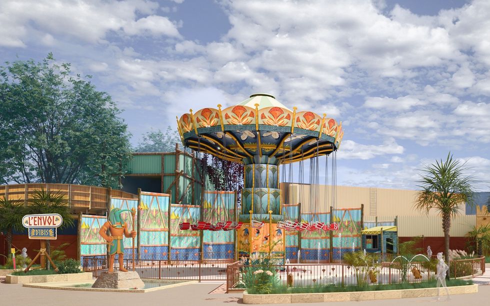 egypt zone parc asterix