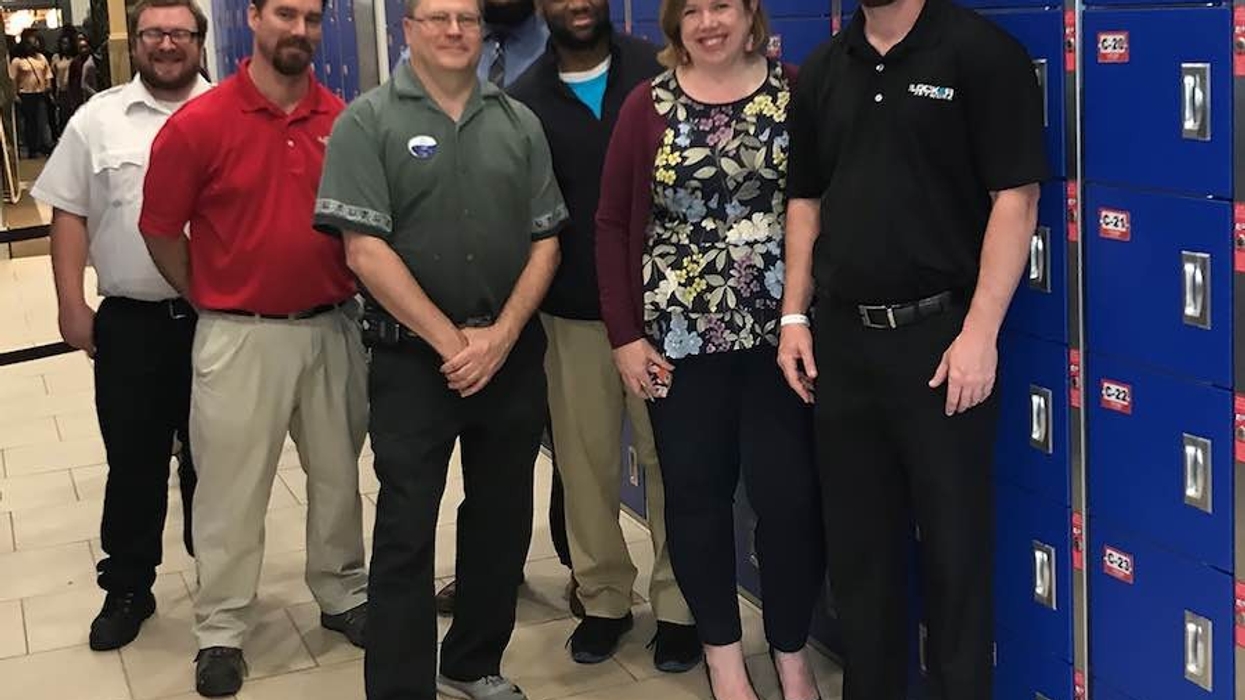 electronic locker system from The Locker Network with Shedd Aquarium Staff