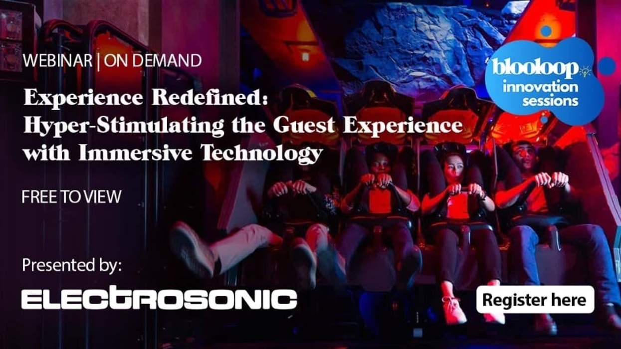 Electrosonic Experience Redefined blooloop innovation session on demand