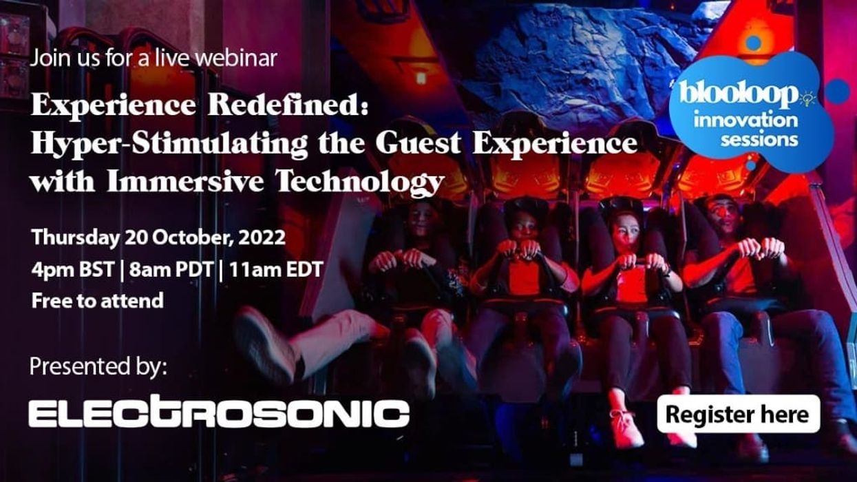 Electrosonic Experience Redefined blooloop innovation session