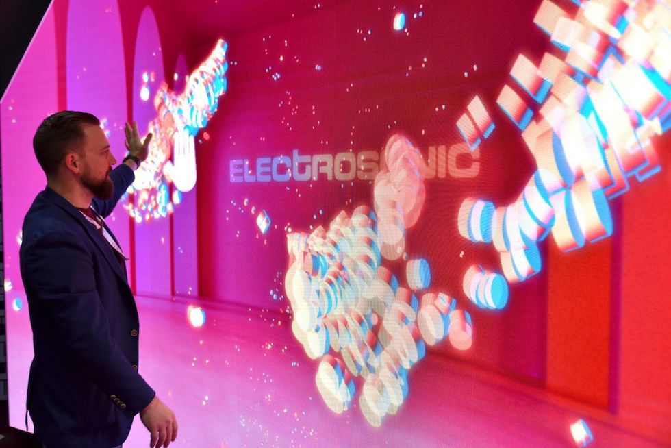 Electrosonic IAAPA booth