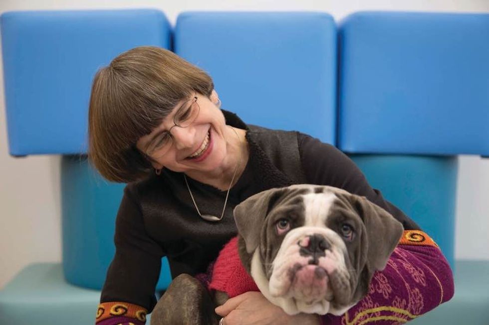 elizabeth merritt future of museums with her dog x