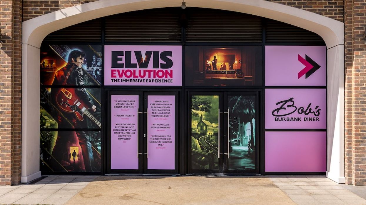 Elvis Evolution entrance