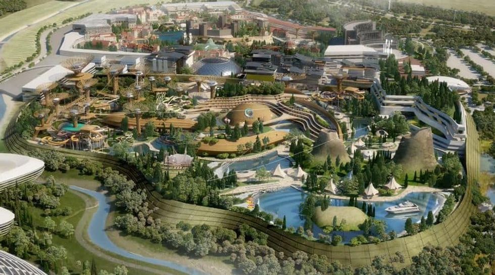 Elysium City greenery