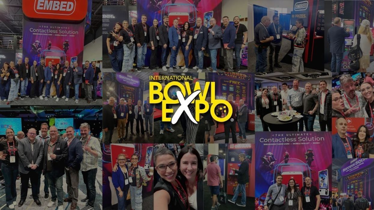 Embed attends International Bowl Expo