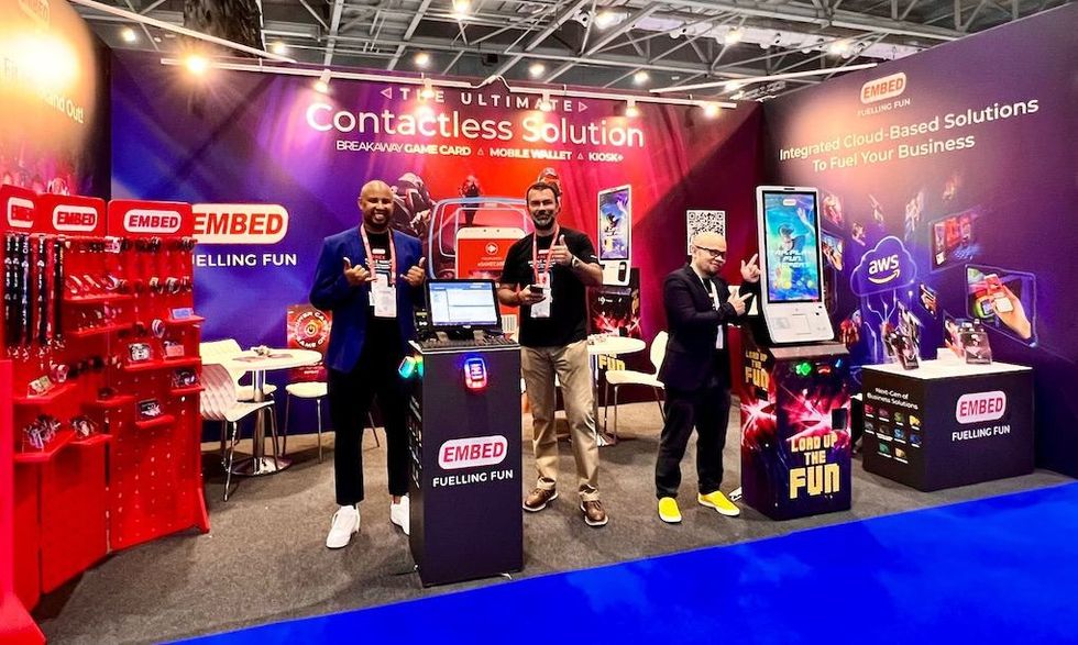 Embed booth IAAPA Expo Europe 2022
