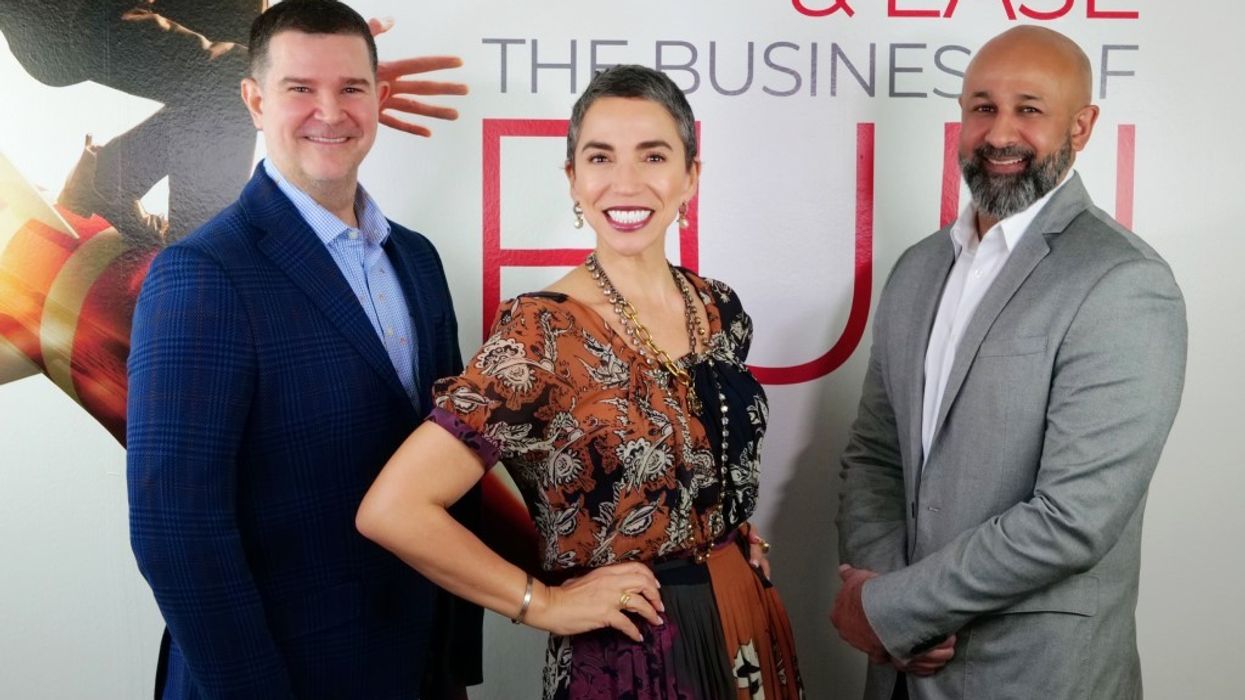 Embed global appointments From left Michael Lopez, Sara Paz, Kash Ahmad