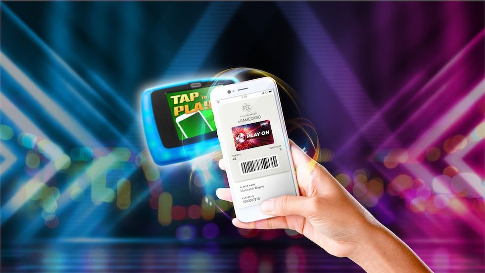 Embed's Mobile Wallet was on show at Amusement Expo International 2020