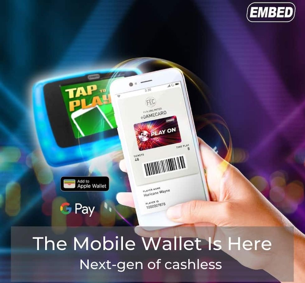 Embed showcases new Mobile Wallet at Amuseument Expo 2020