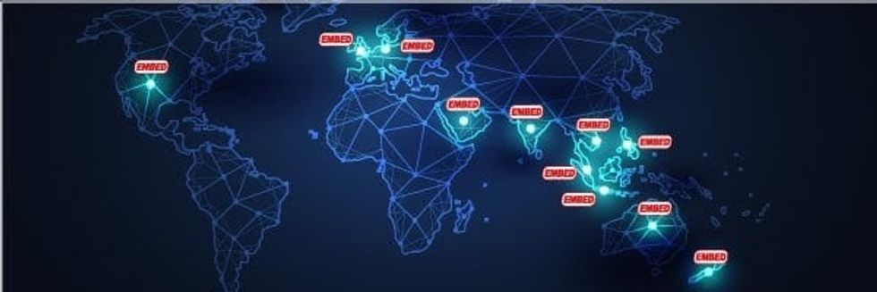 Embed trade show map