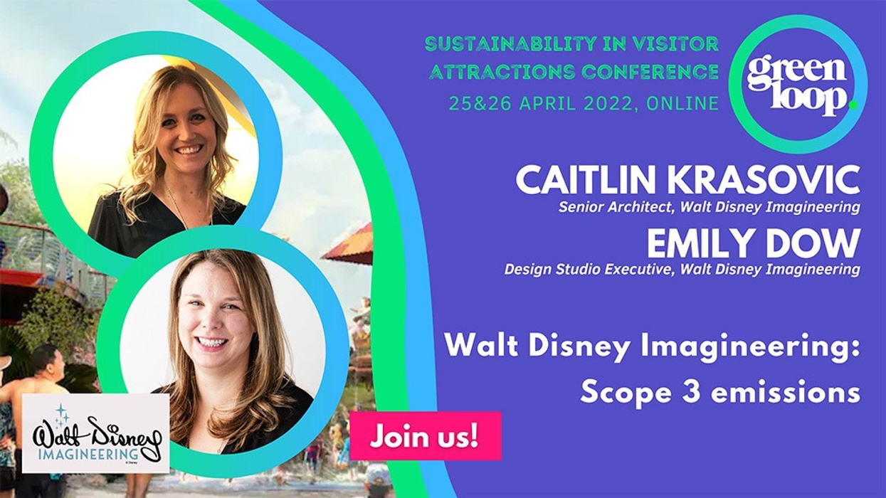 Emily Dow and Caitlin Krasovic - Walt Disney Imagineering speaking at greenloop 23